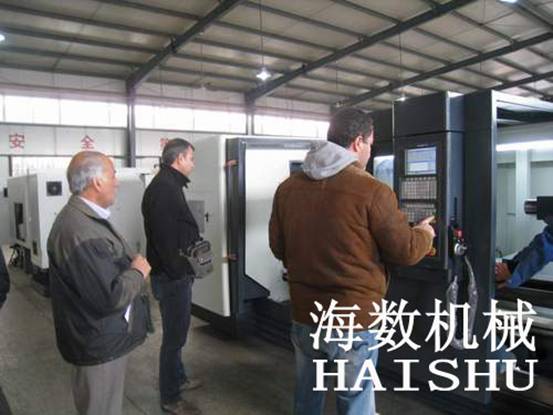 “海數(shù)”數(shù)控車床和數(shù)控銑床，順利通過伊朗客戶驗收